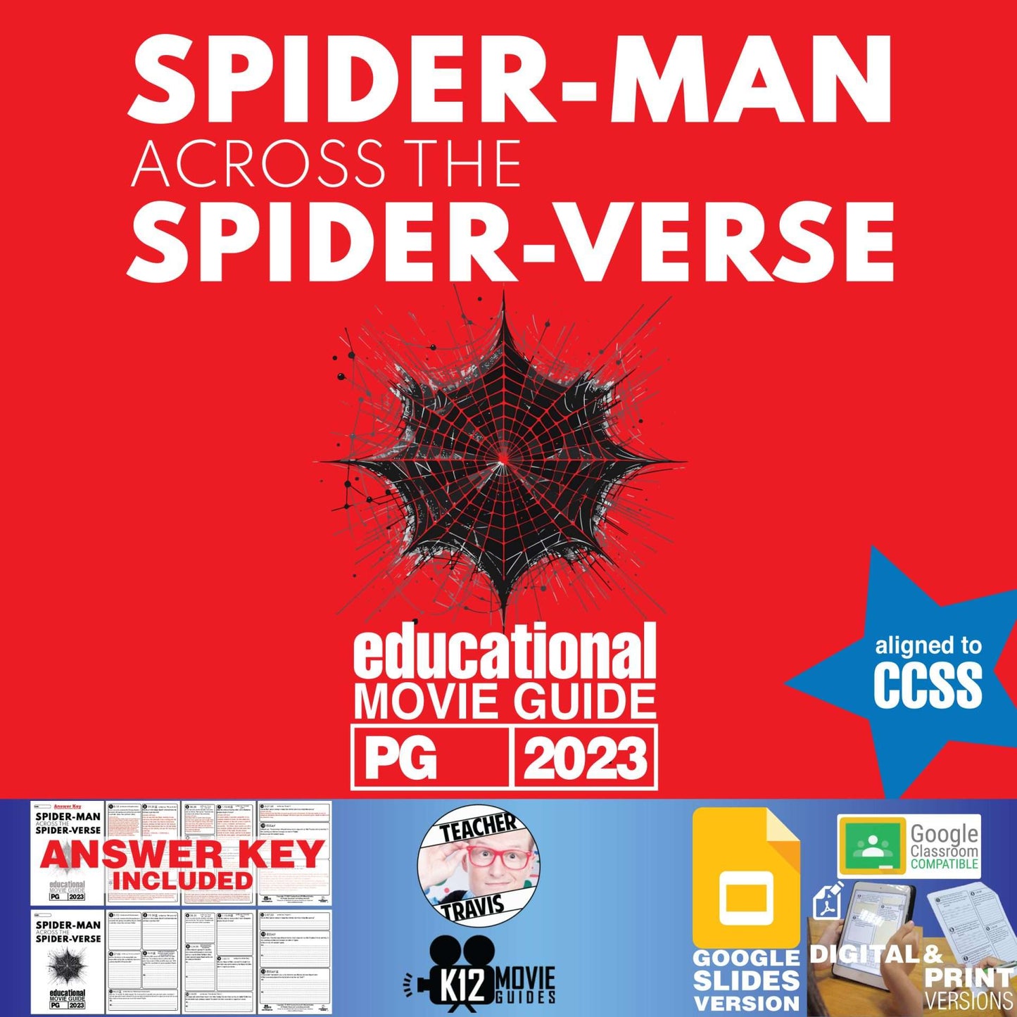 Spider-Man: Across the Spider-Verse Movie Guide (PG - 2023) Cover