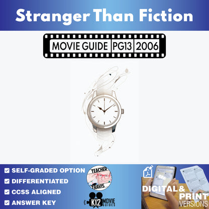 Stranger Than Fiction Movie Guide Questions & Worksheet