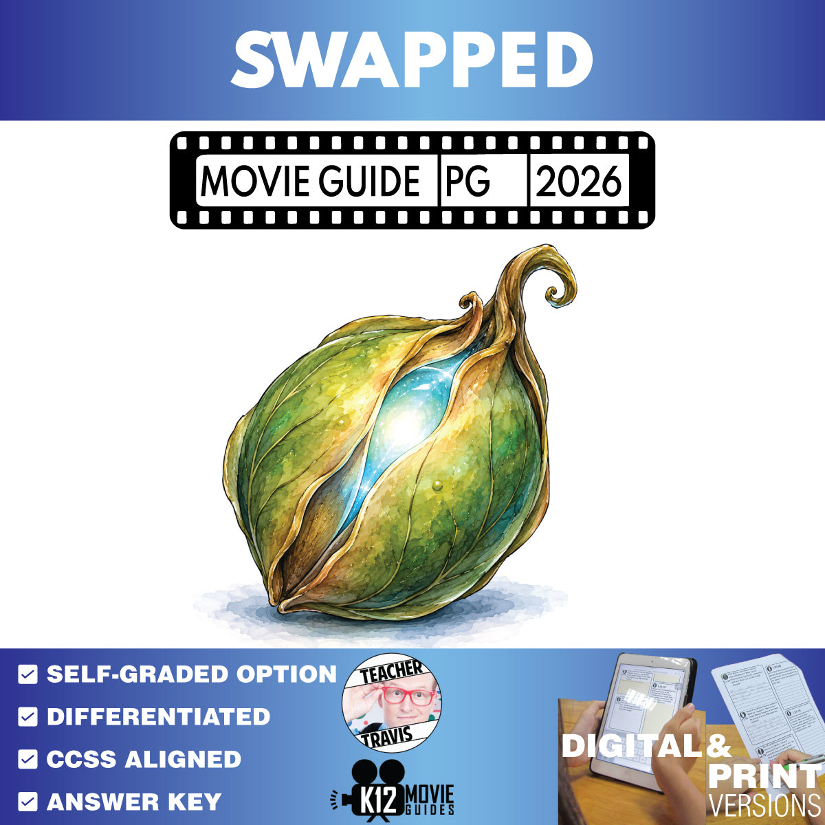 Swapped Movie Guide | Questions & Worksheet (PG - 2026)