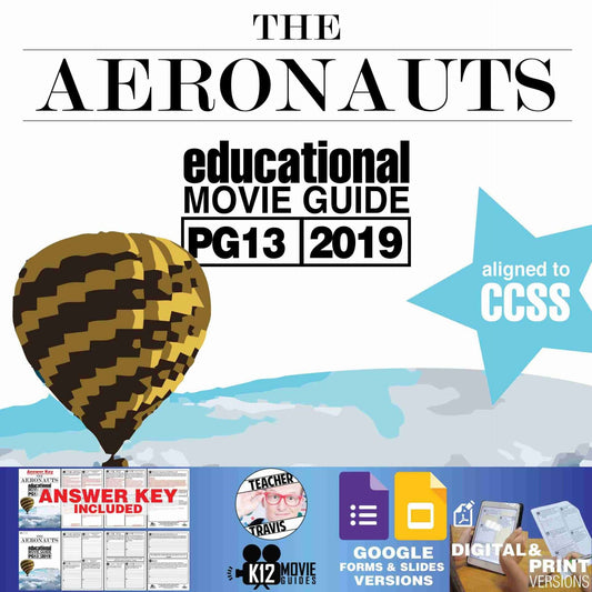 The Aeronauts Movie Guide | Questions | Worksheet | Google Slides (PG13 - 2019)
