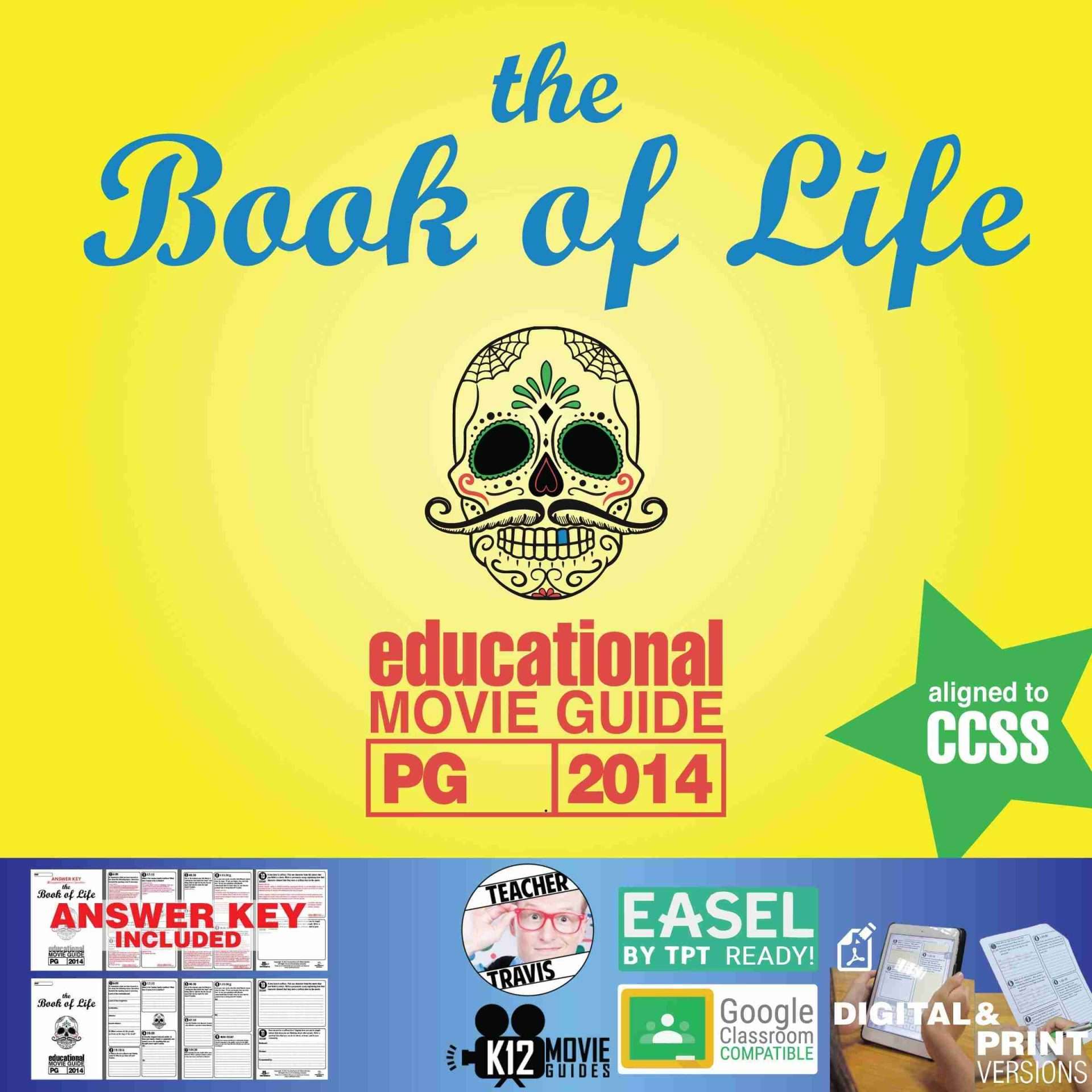 The Book of Life Movie Guide | Day of the Dead (PG - 2014) Cover