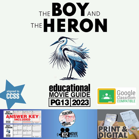 The Boy and the Heron (PG13 - 2023) Movie Guide Cover