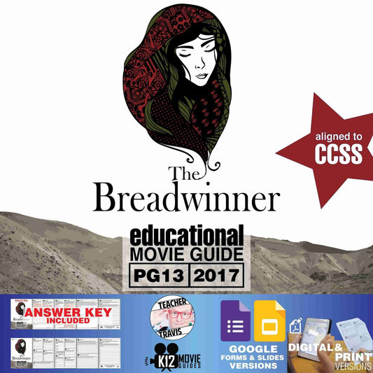 The Breadwinner Movie Guide | Questions | Worksheet | Google Slide (PG13 - 2017)