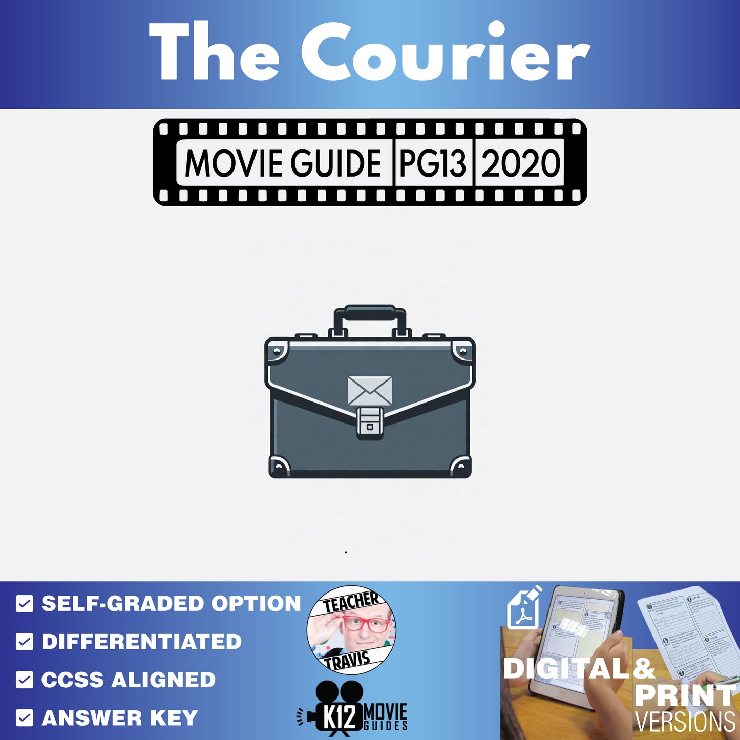 The Courier Movie Guide Questions & Worksheet