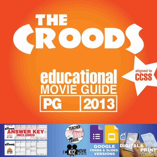 The Croods Guide | Worksheet | Questions | Google Classroom (PG - 2013) Cover