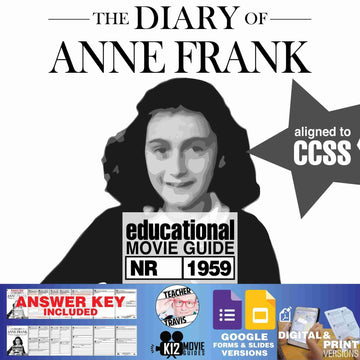 The Diary of Anne Frank Movie Guide | Questions | Worksheet | Google (NR - 1959)