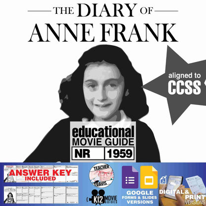 The Diary of Anne Frank Movie Guide | Questions | Worksheet | Google (NR - 1959)