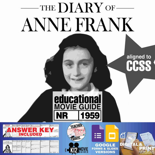 The Diary of Anne Frank Movie Guide | Questions | Worksheet | Google (NR - 1959)