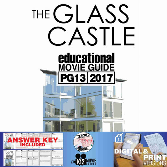 The Glass Castle Movie Guide | Questions | Worksheet (PG13 - 2017) Cover