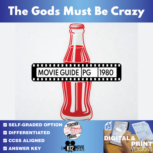 The Gods Must Be Crazy Movie Guide Questions & Worksheet