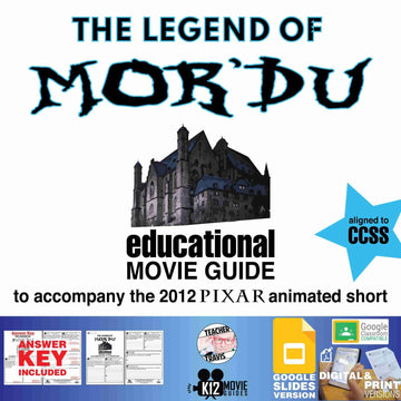The Legend of Mor'du Pixar Short Video Guide | Worksheet | Questions (2012) COver