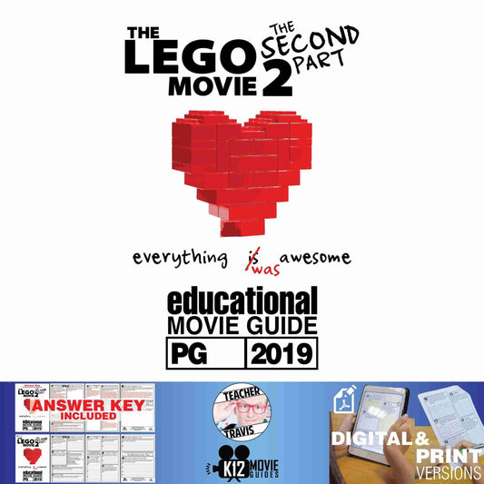 The Lego Movie 2: The Second Part - Guide | Questions | Worksheet (PG - 2019) Cover