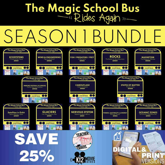 The Magic School Bus Rides Again Season 1 Bundle | 13 Video Guides | SAVE 25%