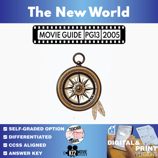 The New World Movie Guide Questions & Worksheet cover image