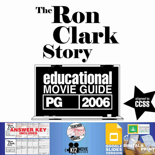 The Ron Clark Story Movie Guide | Questions | Worksheet | Google (PG - 2006) | Cover