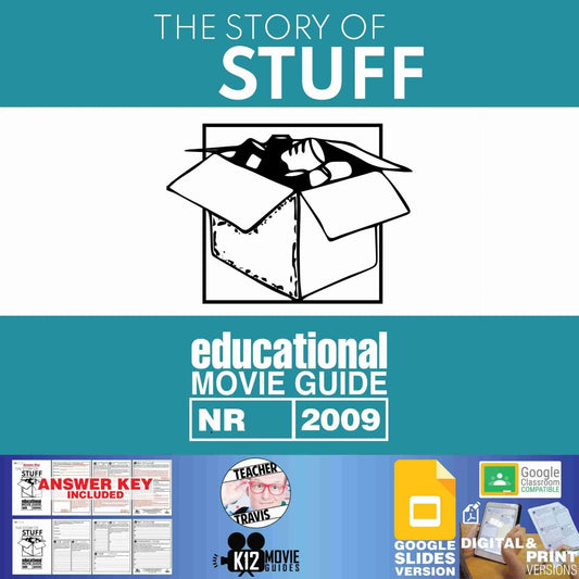 The Story of Stuff Video Guide | Worksheet | Questions (NR - 2009) Cover