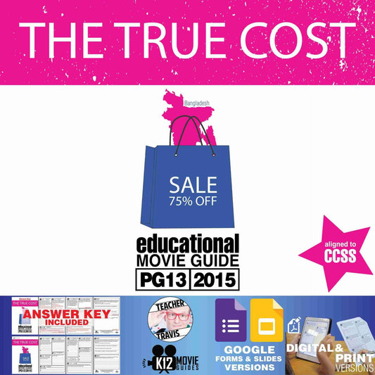 The True Cost Documentary Movie Guide | Questions | Google Formats (PG13 - 2015)