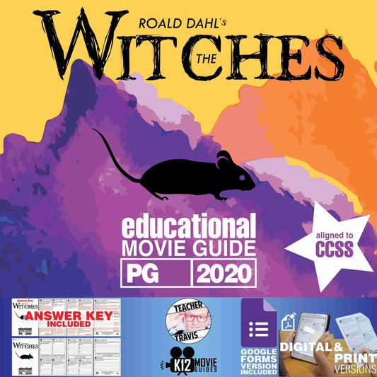 The Witches Movie Guide | Questions | Worksheet | Google Forms (PG - 2020) Cover