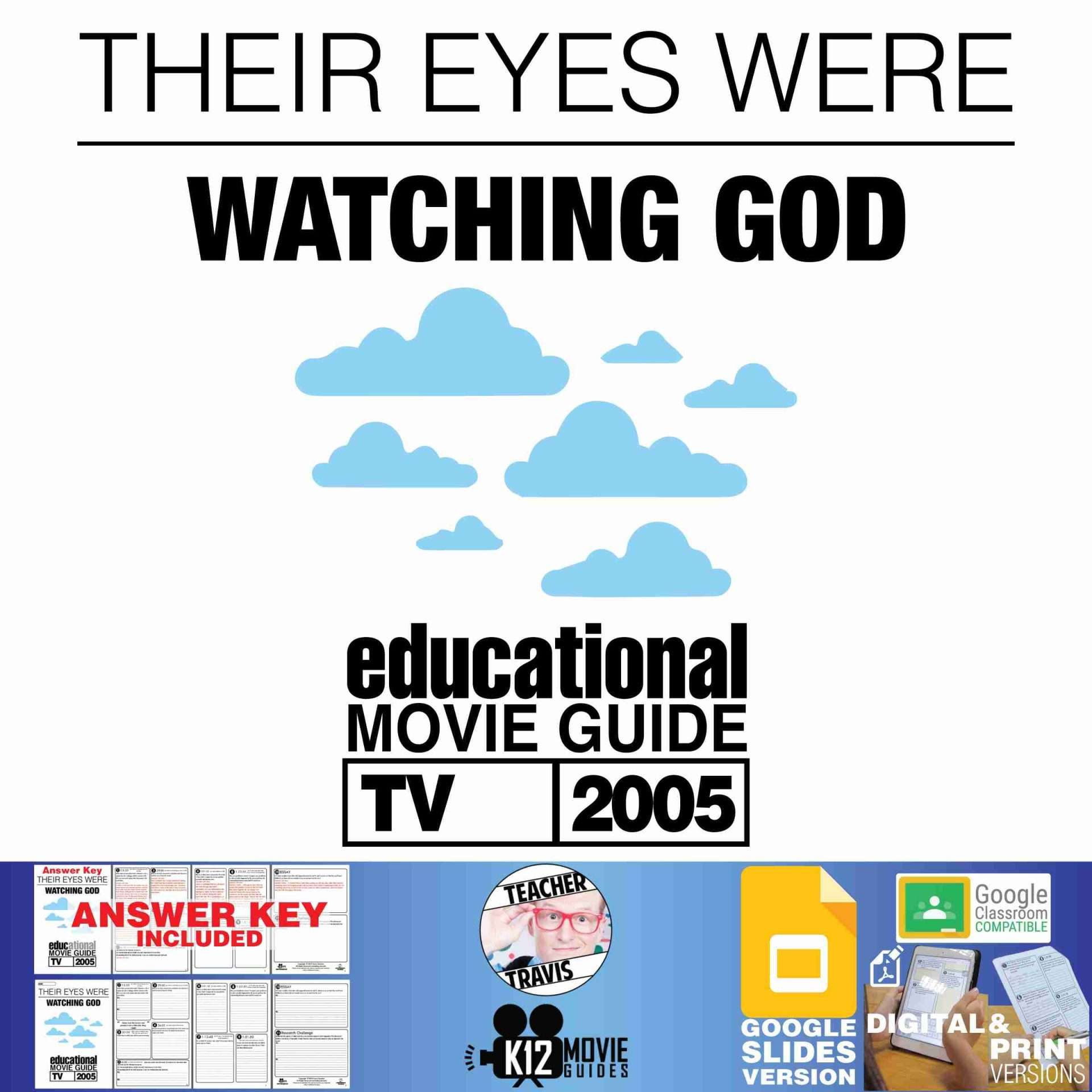 Their Eyes Were Watching God Movie Guide | Questions | Worksheet (TV - 2005) | Cover