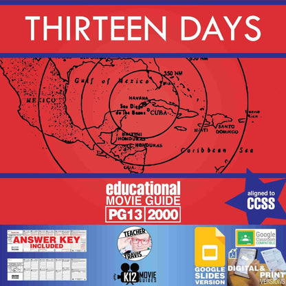 Thirteen Days Movie Guide | Cuban Missile Crisis | JFK | Cold War (PG13 - 2000) Cover