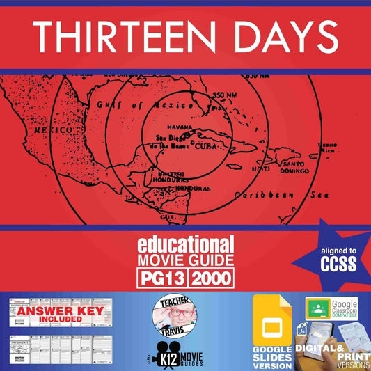 Thirteen Days Movie Guide | Cuban Missile Crisis | JFK | Cold War (PG13 - 2000) Cover