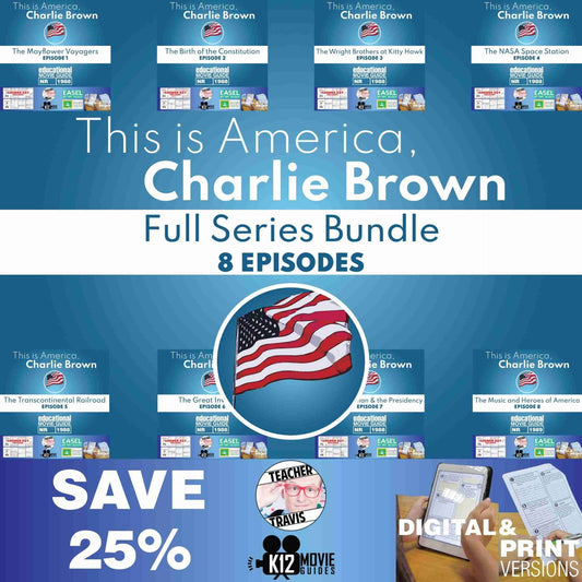 This is America, Charlie Brown Full Series Bundle | 8 Video Guides | SAVE 25% Cover