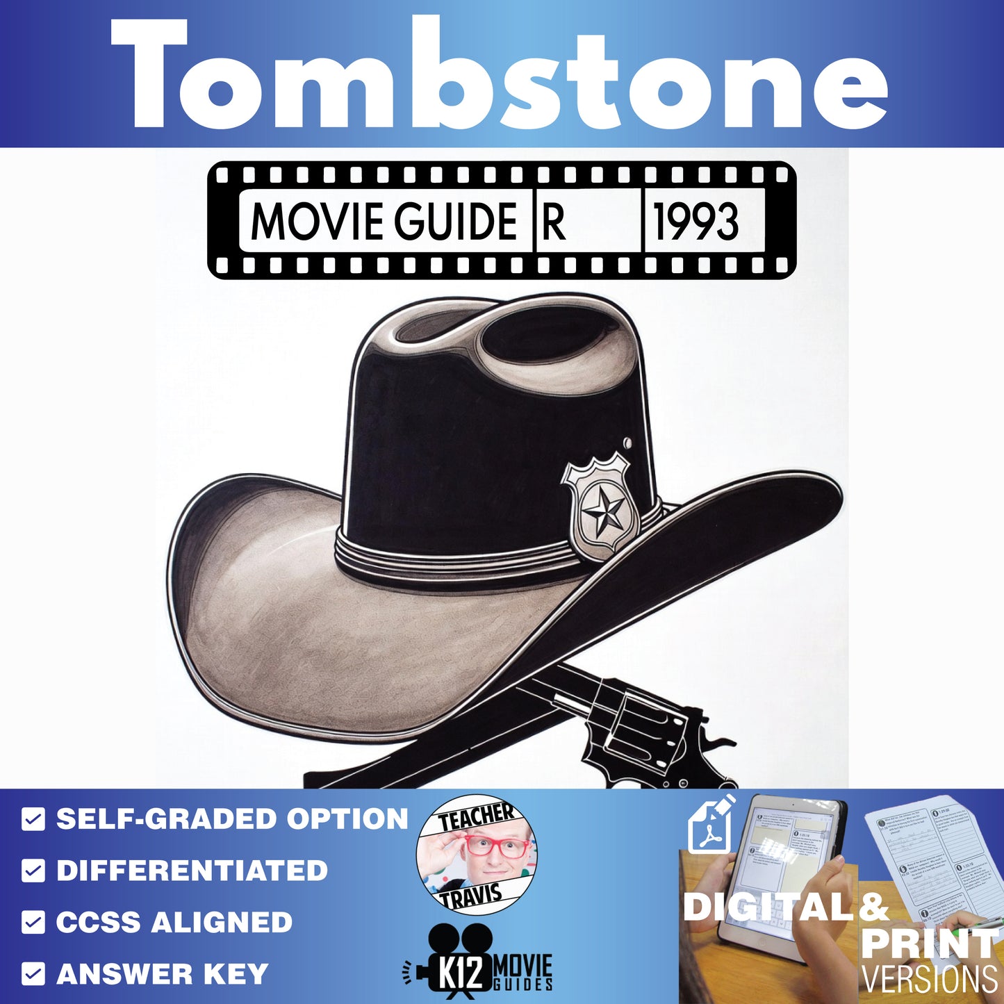 Tombstone Movie Guide Questions & Worksheet