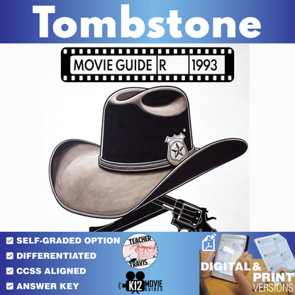 Tombstone Movie Guide Questions & Worksheet