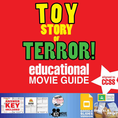 Toy Story of Terror! Movie Guide | Halloween | Worksheet | Google (G - 2013) Cover
