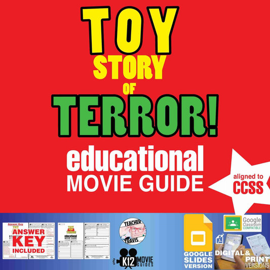 Toy Story of Terror! Movie Guide | Halloween | Worksheet | Google (G - 2013) Cover