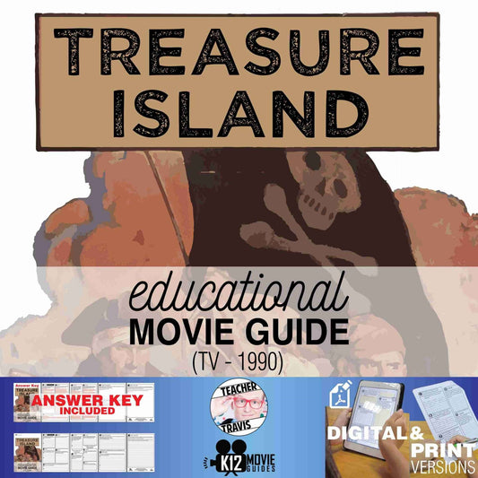 Treasure Island Movie Guide | Questions | Worksheet (TV - 1990) Cover