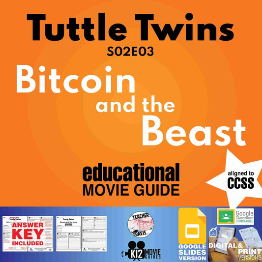 Tuttle Twins - Bitcoin and the Beast - Movie Guide Cover