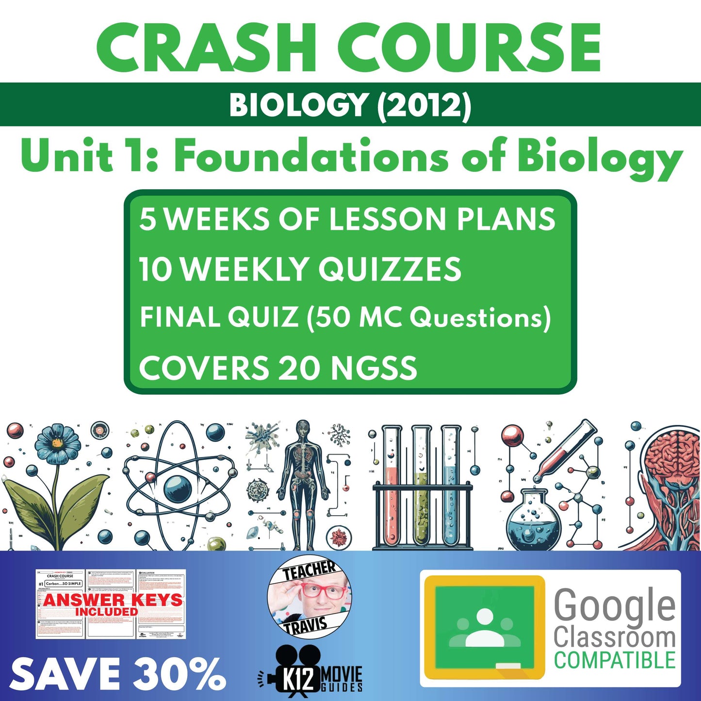 Crash Course Full Biology Curriculum Unit 1