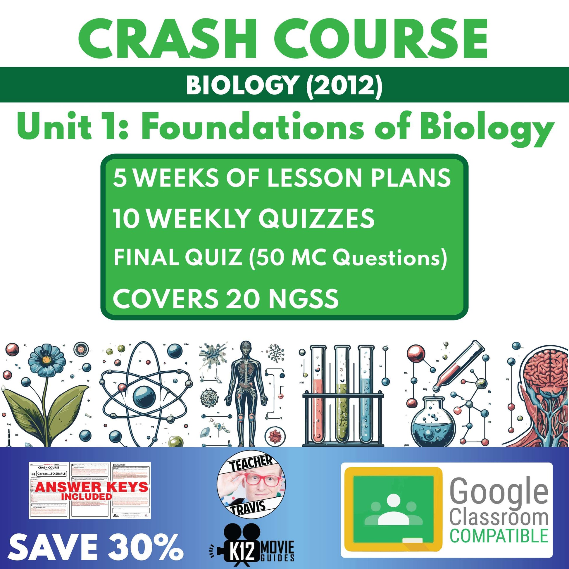 Crash Course Full Biology Curriculum Unit 1