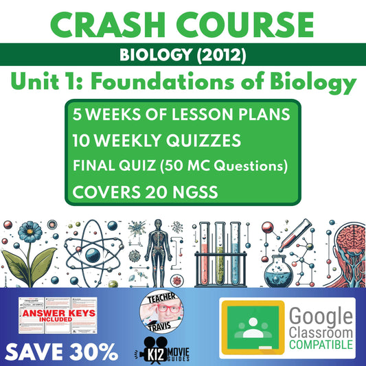 Crash Course Full Biology Curriculum Unit 1