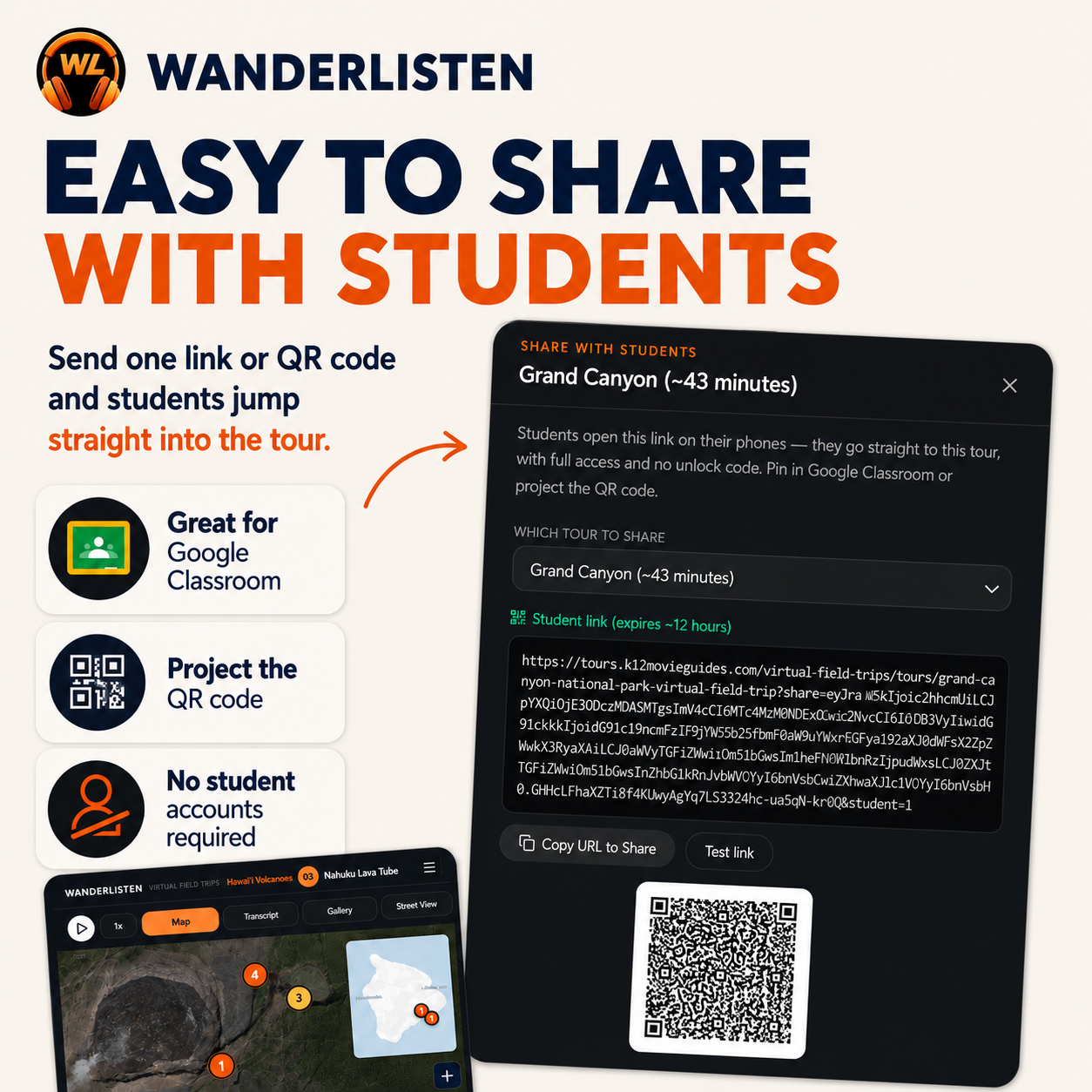 Grand Canyon National Park Virtual Field Trip App Lesson | Audio + Map + Quiz
