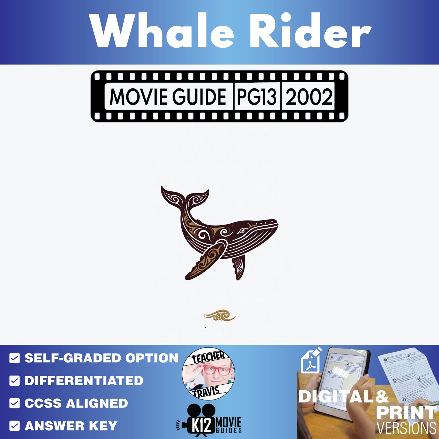 Whale Rider Movie Guide Questions & Worksheet