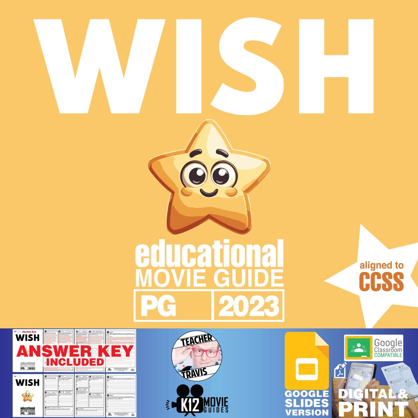 Wish Movie Guide (PG - 2023) Cover