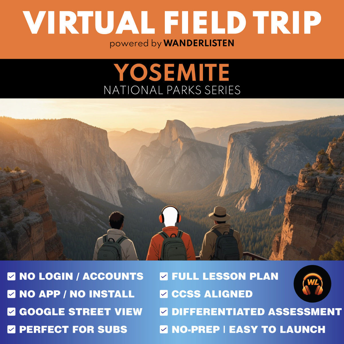 Yosemite National Park Virtual Field Trip Lesson | Google Slides + Quiz