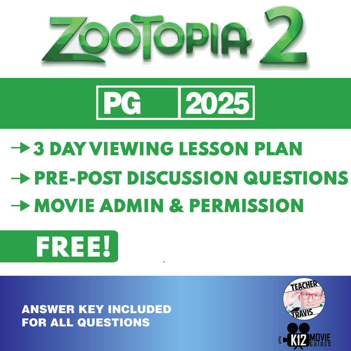Free Zootopia 2 Lesson Plan | Discussion Prompts – K12MovieGuides