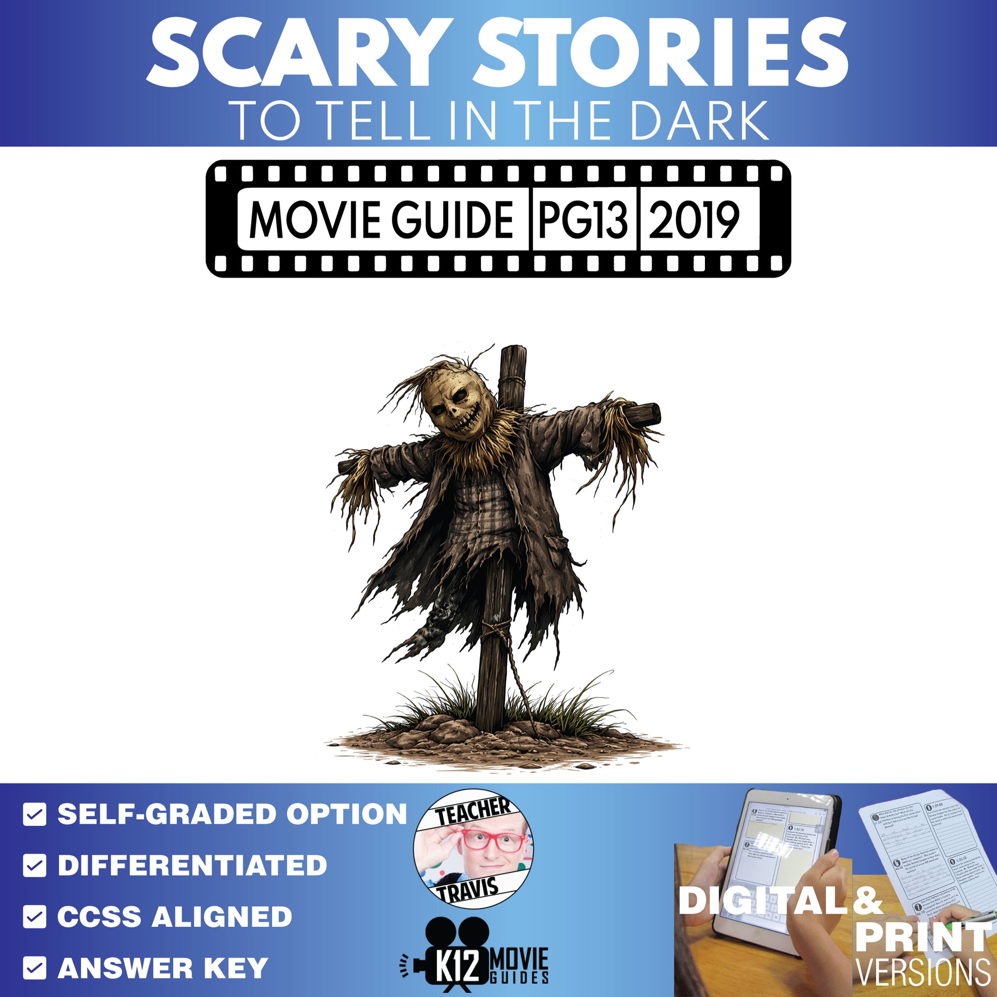 Scary Stories to Tell in the Dark Movie Guide Questions & Worksheet