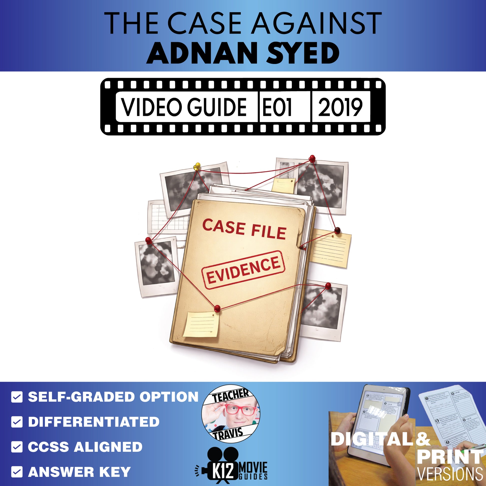 The Case Against Adnan Syed: Forbidden Love Episode Guide Questions & Worksheet
