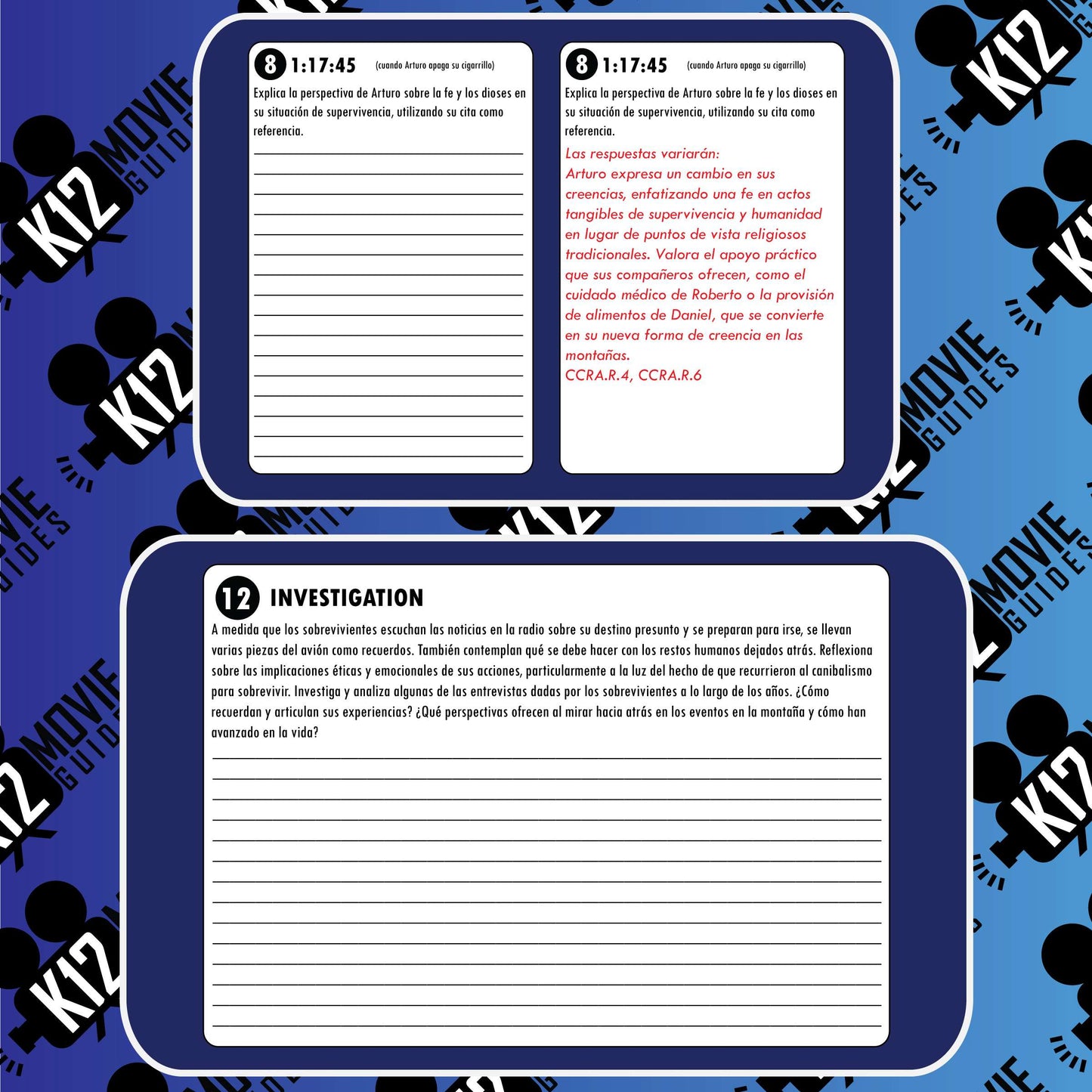 Society of Snow (R - 2023) Movie Guide in Spanish Sample