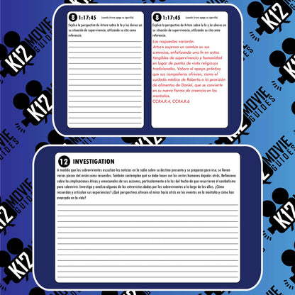 Society of Snow (R - 2023) Movie Guide in Spanish Sample